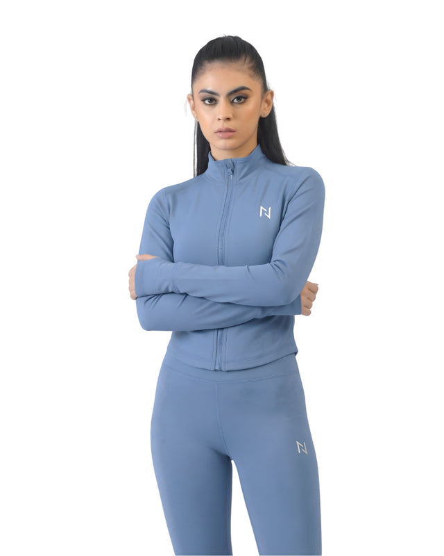 AEROSKIN COMPRESSION JACKET SKY