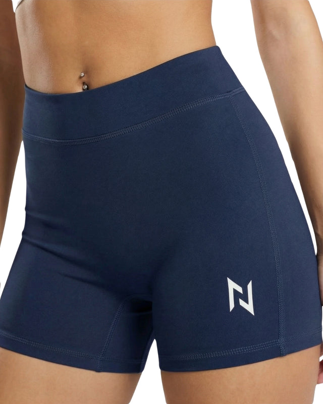Women Navy Shape Shorts