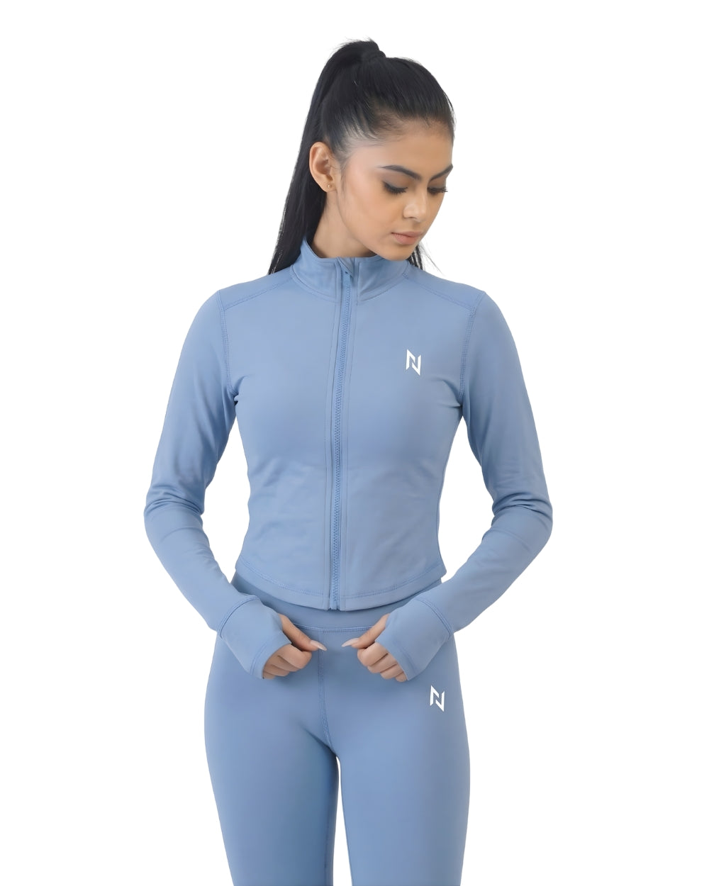 AEROSKIN COMPRESSION JACKET SKY