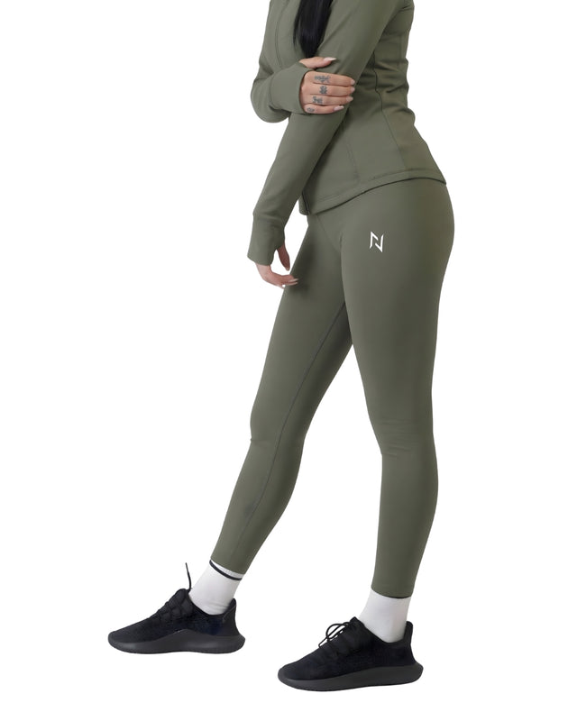 Aeroskin Compression Olive Combo Pair