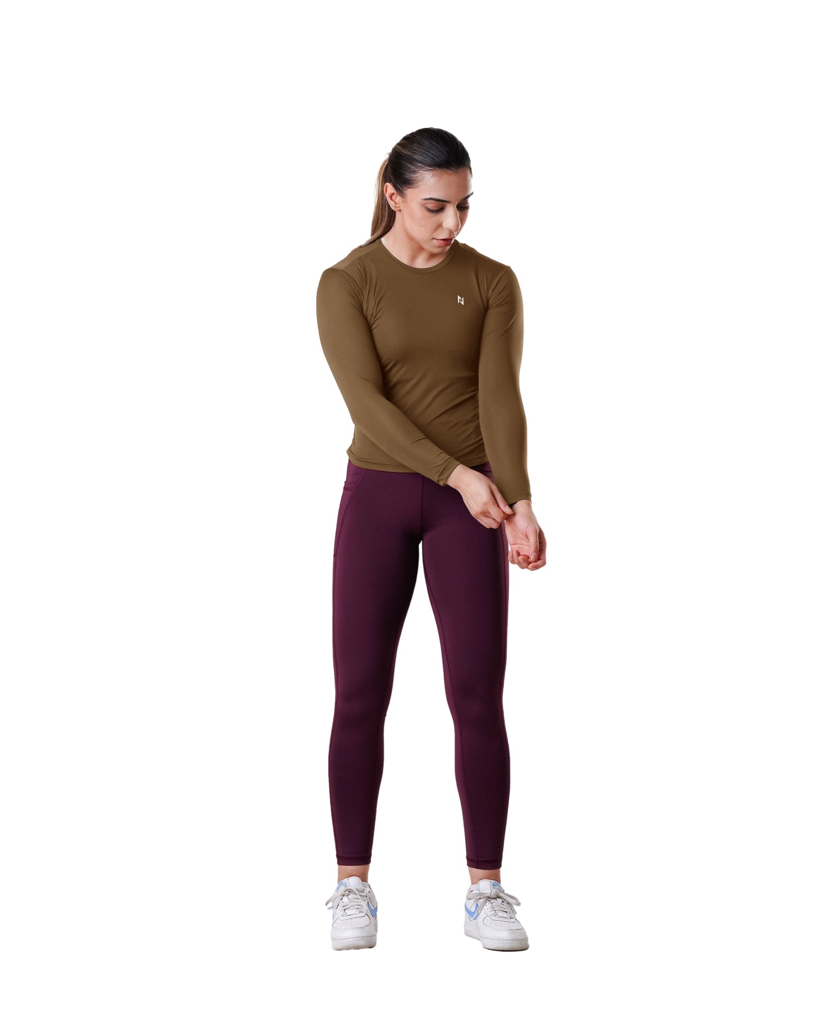 NOMAD WOMEN'S FULL SLEEVE COMPRESSION TEE