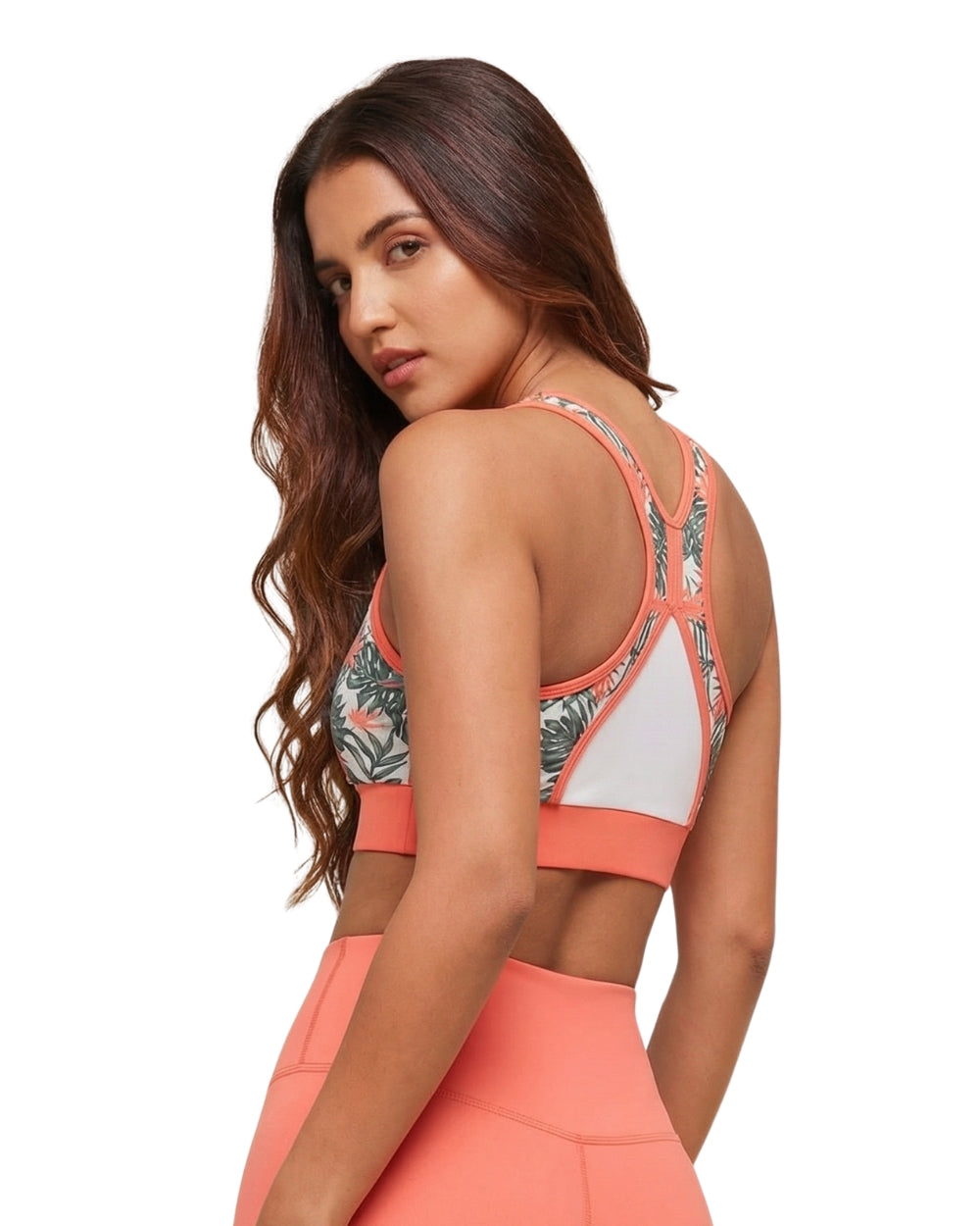 Aero Dry Floral Sports Bra