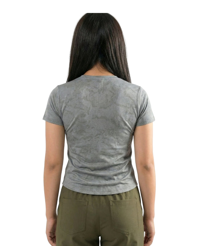 CLOUD WASH CAMO TEE GREY