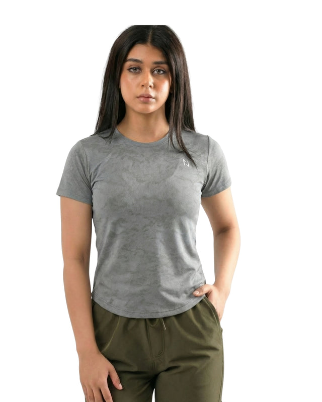 CLOUD WASH CAMO TEE GREY