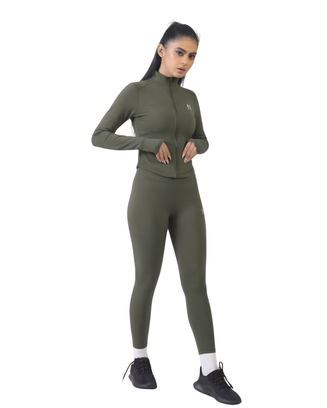 Aeroskin Compression Olive Combo Pair