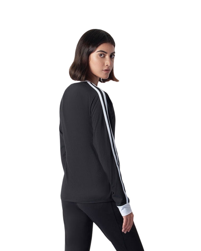 Black Full Sleeves Crew Neck