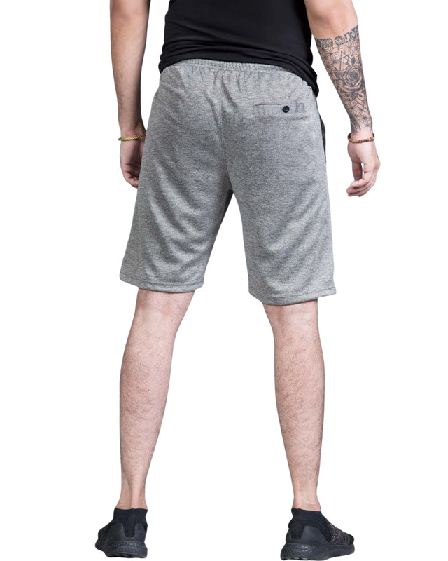 Jaquard Shorts Charcoal