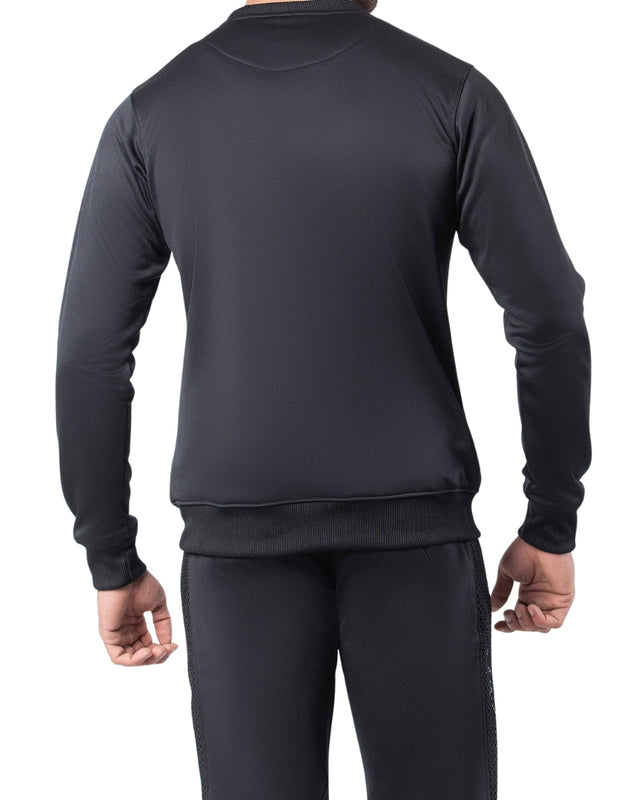 Mesh Sweatshirt Black