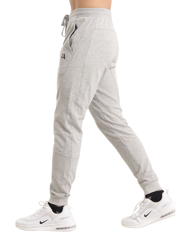 COTTON CRAFT TROUSER HEATHER GREY