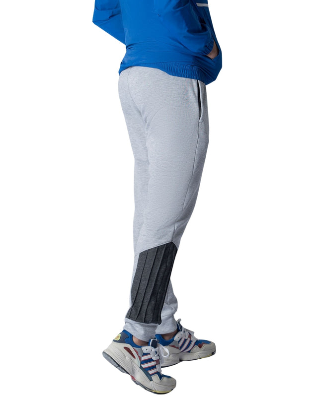 Heather Grey French Terry Trousers