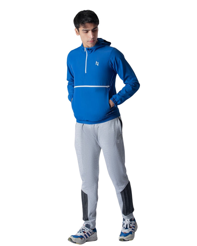 Heather Grey French Terry Trousers