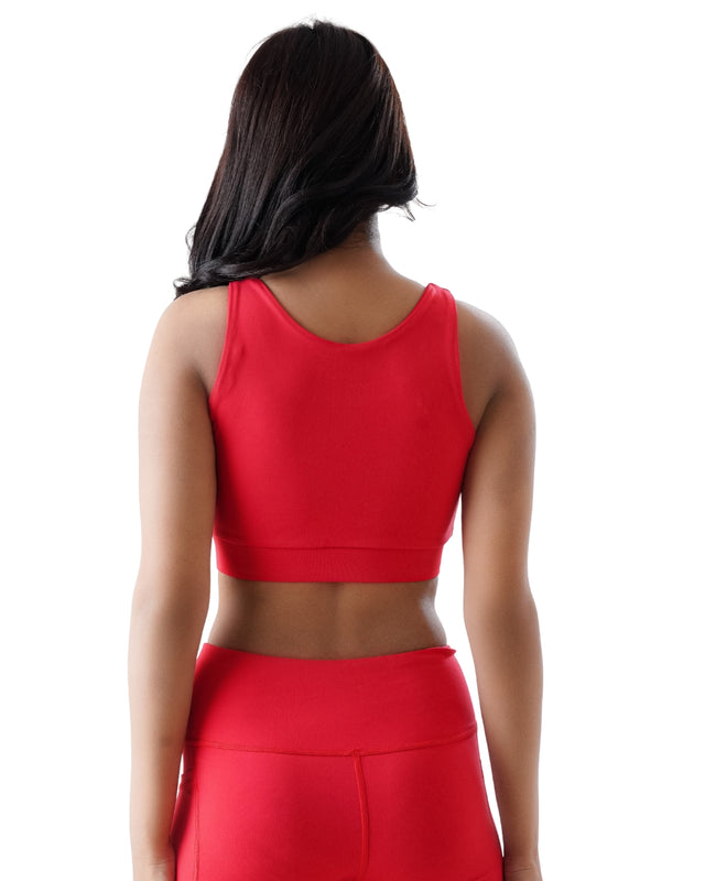 Aero Dry Sports Bra Red