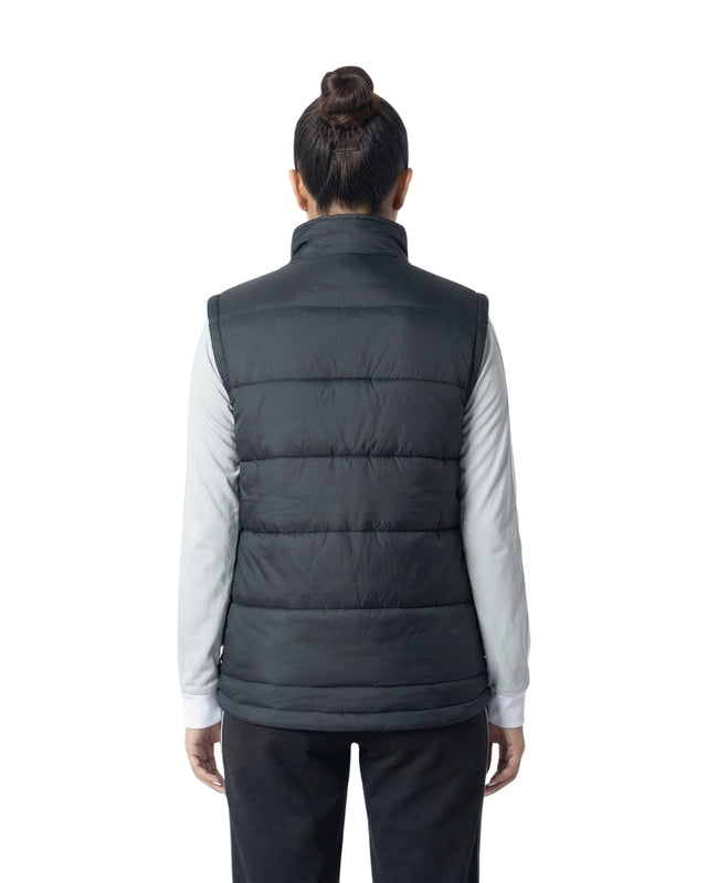 Black Sleeveless Windbreaker