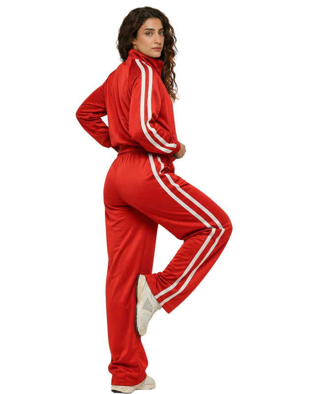 Prime Fleece Trouser Red