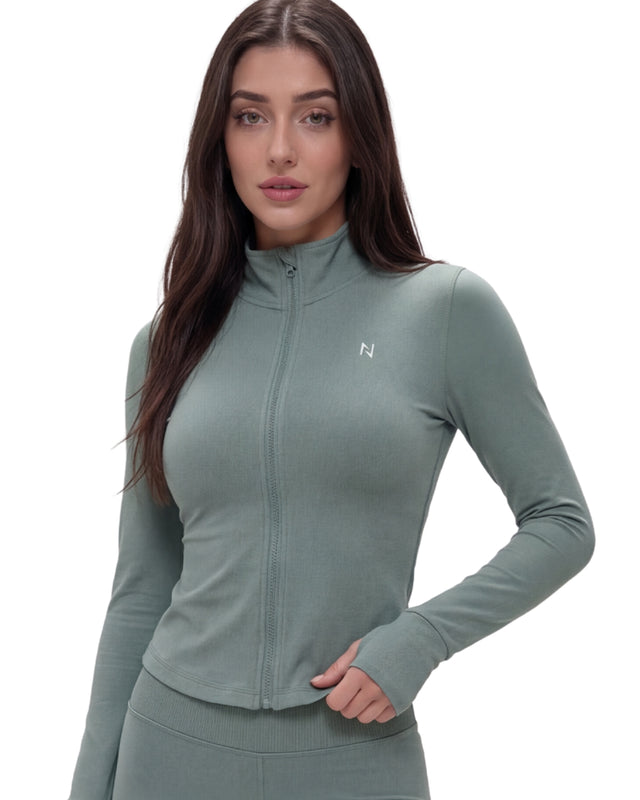 AEROSKIN COMPRESSION JACKET Light Green