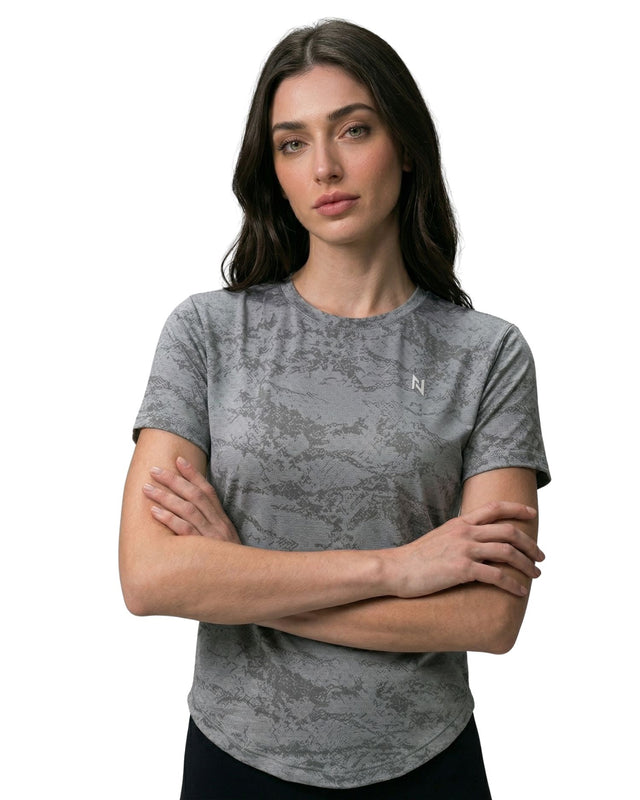 CLOUD WASH CAMO TEE GREY