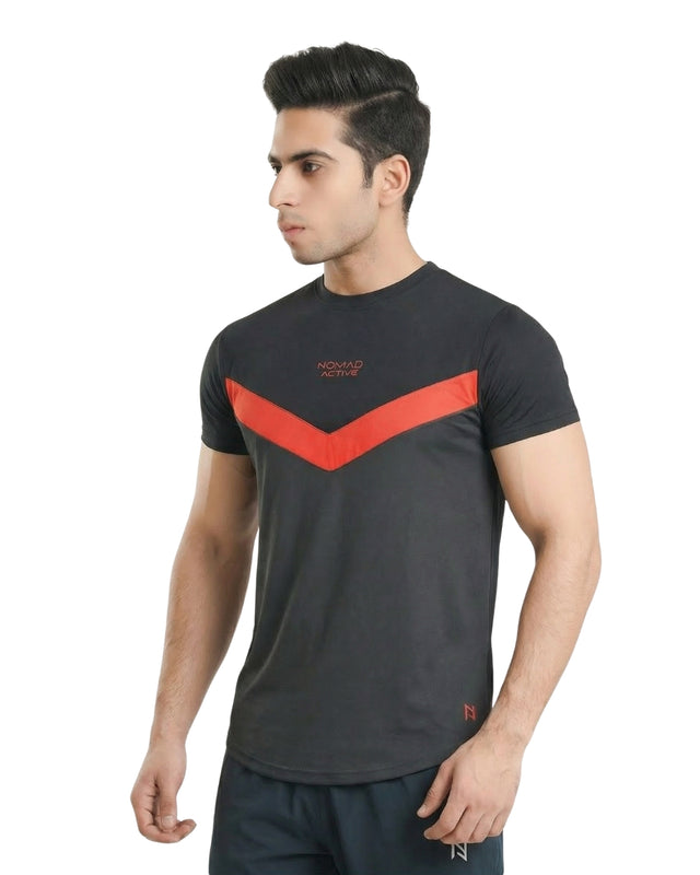 Nomad Active V-Panel T-Shirt