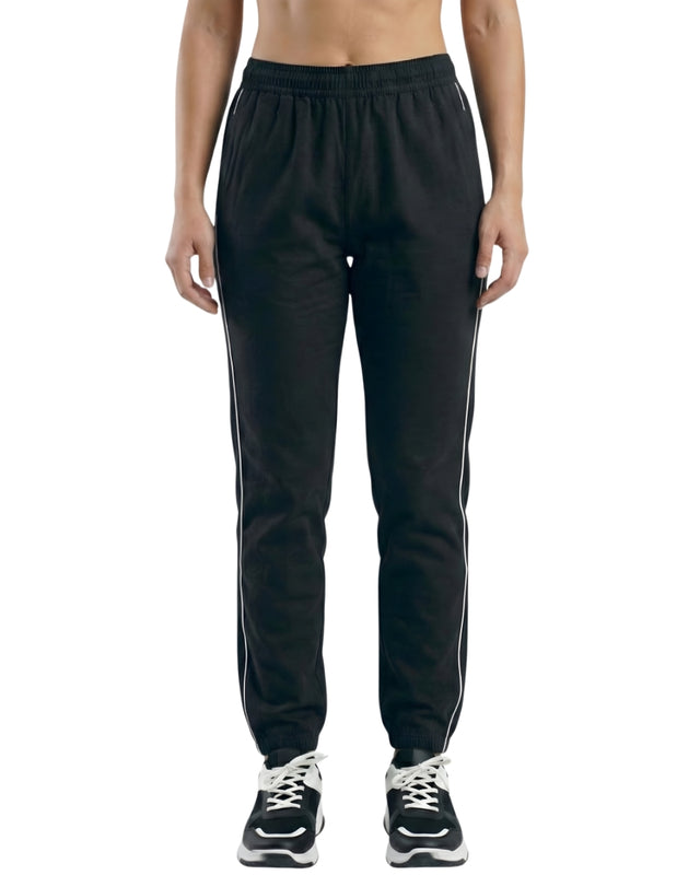 WOMEN TRACKLINE JOGGER BLACK