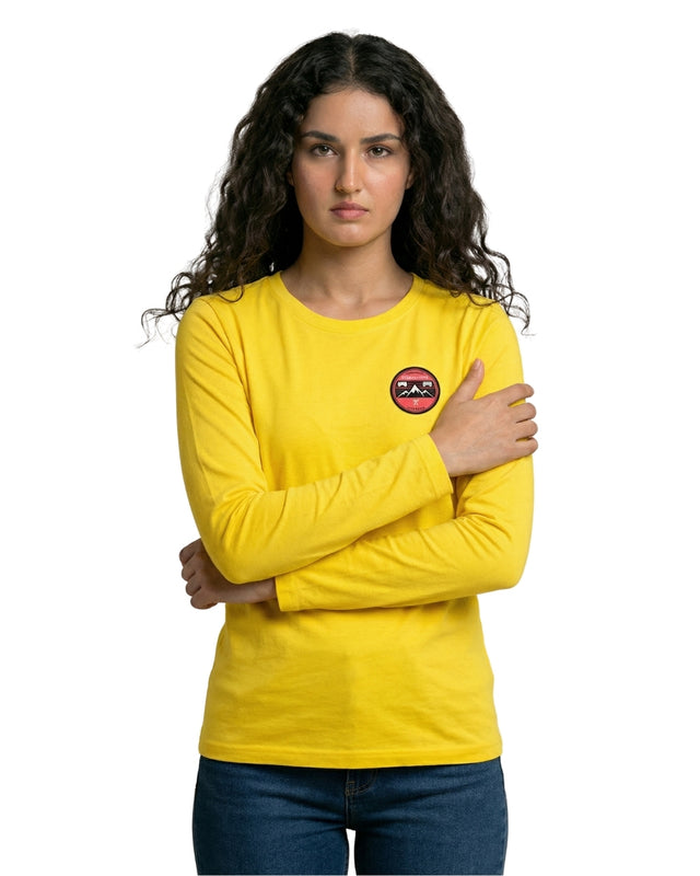 T-Shirt Crew With Badge