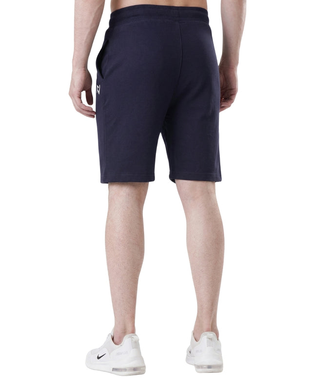 ESSENTIAL LOUNGE TERRY SHORTS NAVY