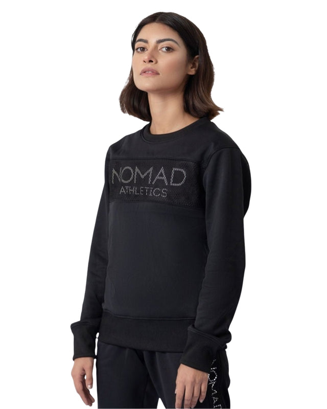 Sweatshirt With Mesh
