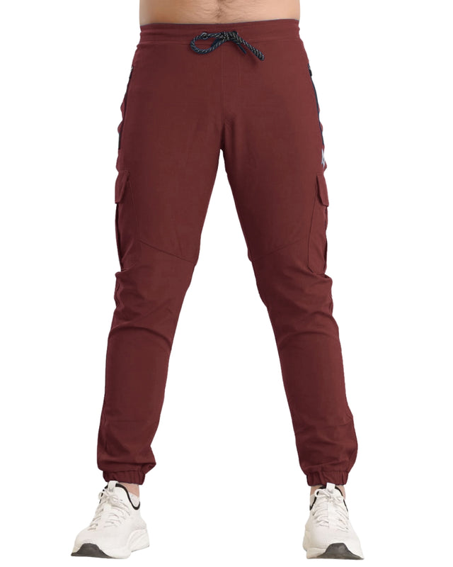 NMD CARGO TROUSER BURGUNDY