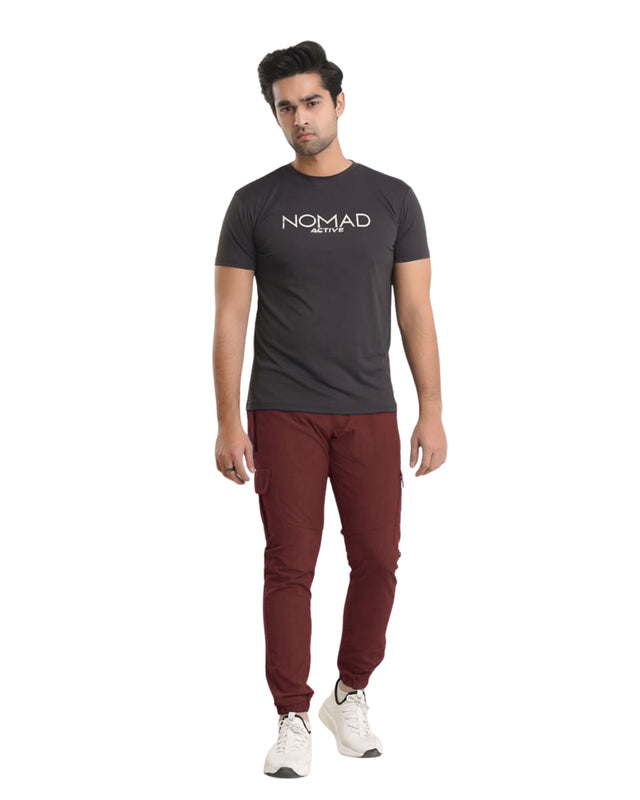 NMD CARGO TROUSER BURGUNDY