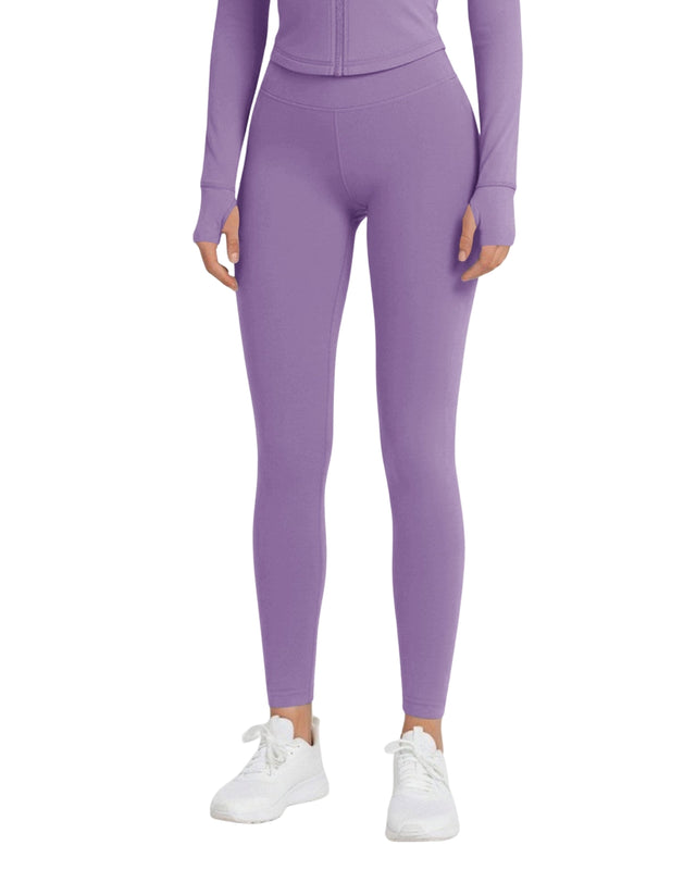 High Waisted Leggings PURPLE