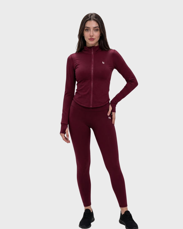Aeroskin Compression Burgundy Combo Pair