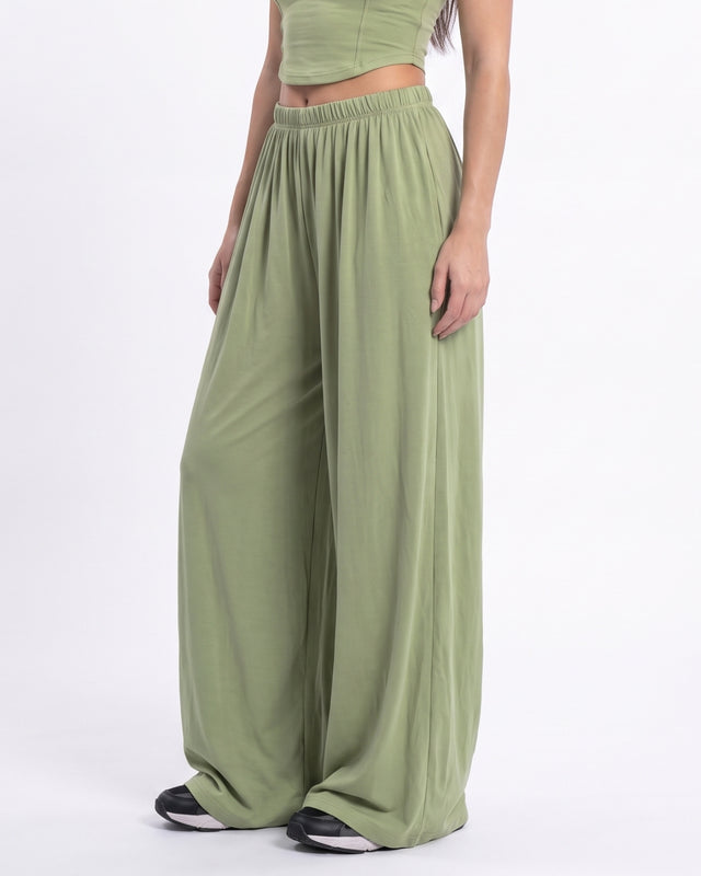 Nomad ButterySoft Palazzo Light Olive