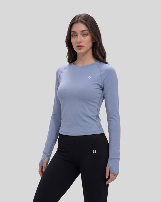 AEROSKIN COMPRESSION T-SHIRT SKY