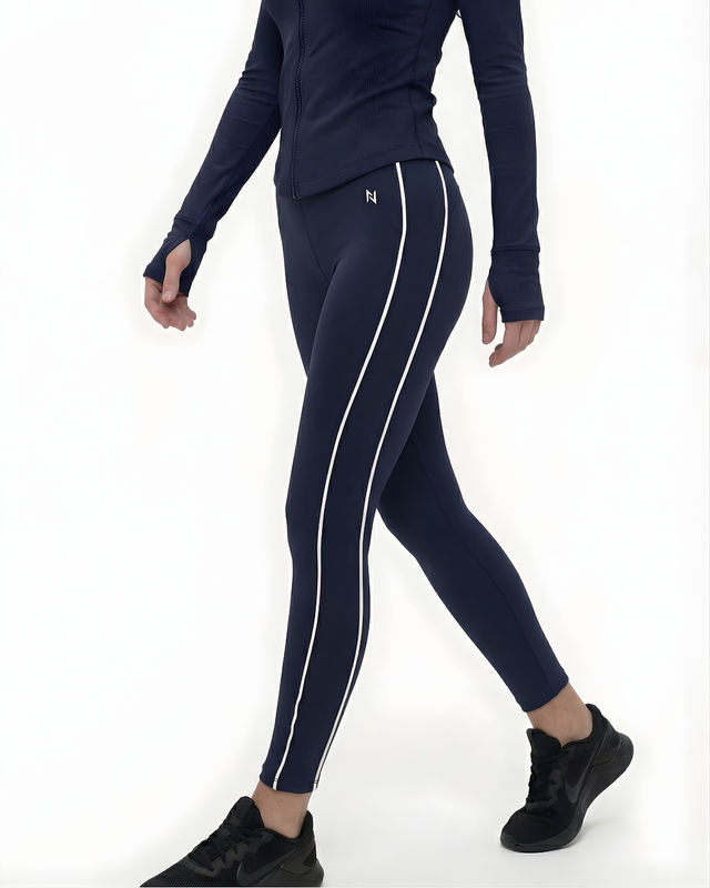 NOMAD High Waisted Seamless Contour Piping leggings