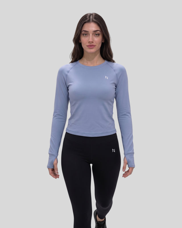 AEROSKIN COMPRESSION T-SHIRT SKY
