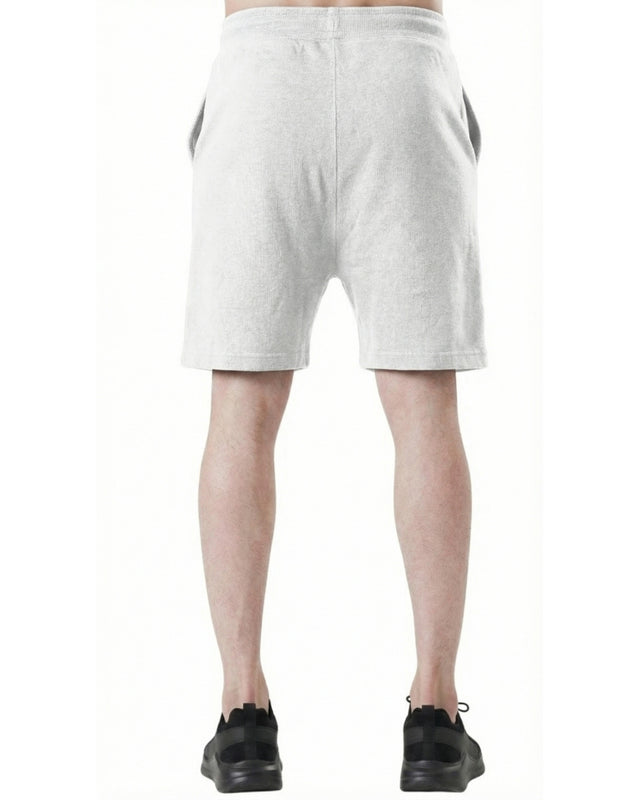 ESSENTIAL LOUNGE TERRY SHORTS WHITE