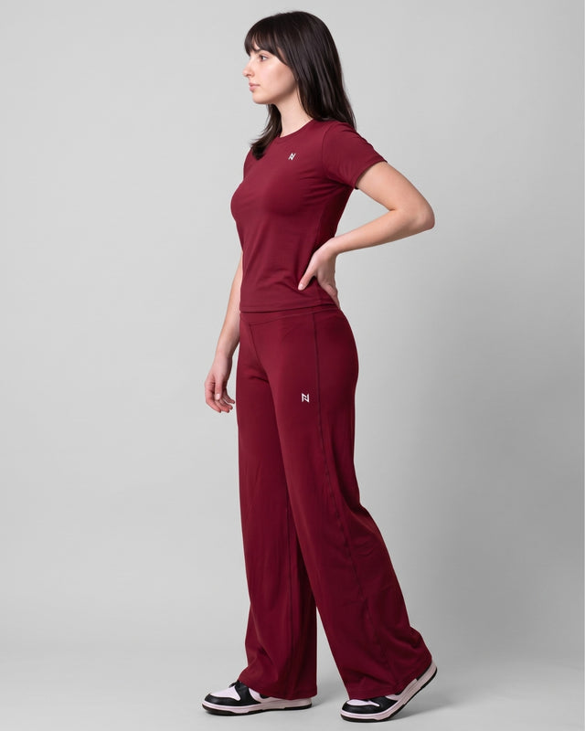 NOMAD Ease Legging Maroon