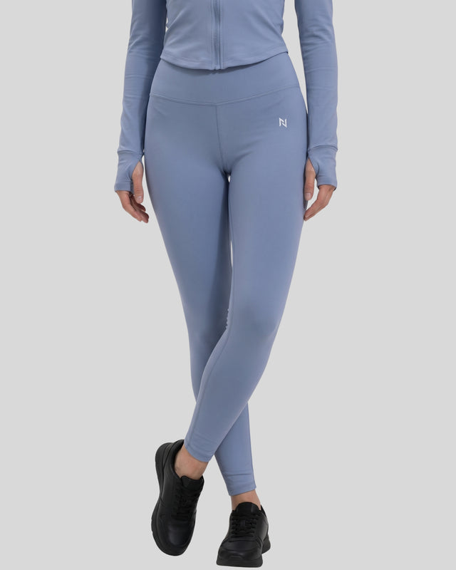 High Waisted Leggings Sky Blue