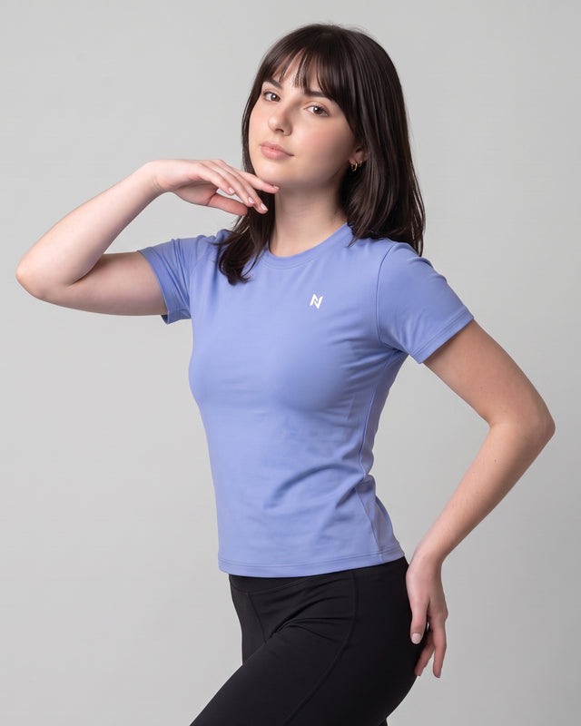Aeroskin Half Sleeve compression Sky Blue