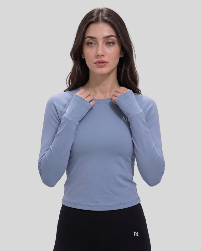 AEROSKIN COMPRESSION T-SHIRT SKY