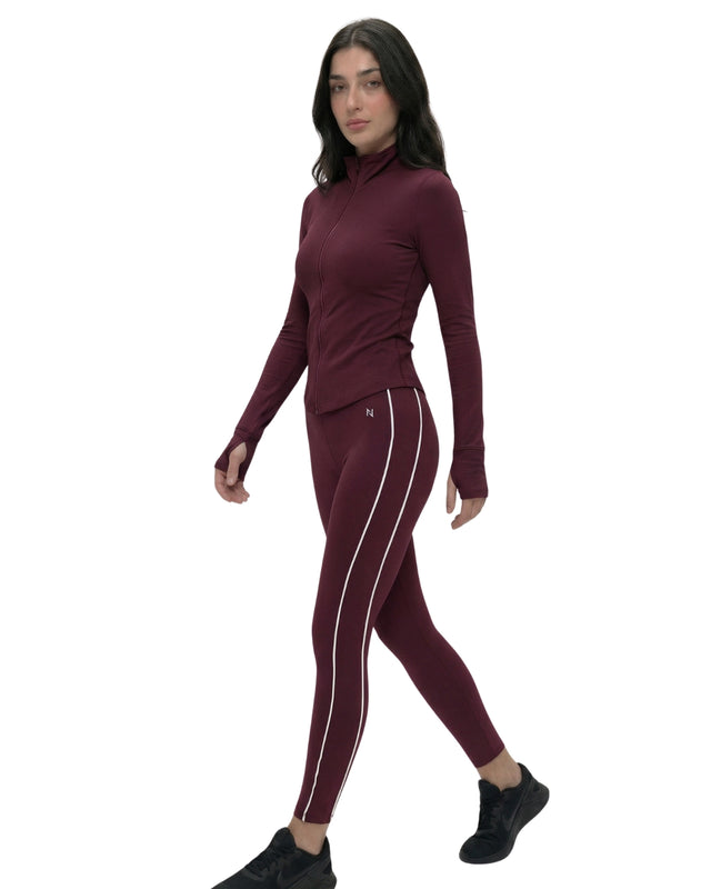 NOMAD High Waisted Seamless Contour Piping leggings