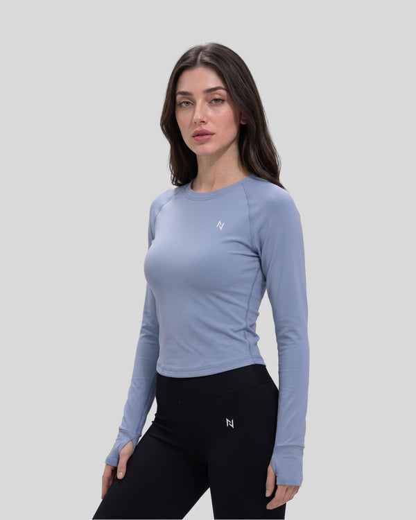 AEROSKIN COMPRESSION T-SHIRT SKY
