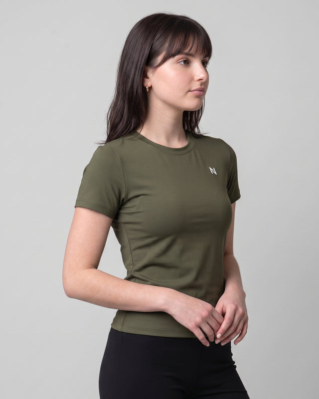 Aeroskin Half Sleeve compression Olive