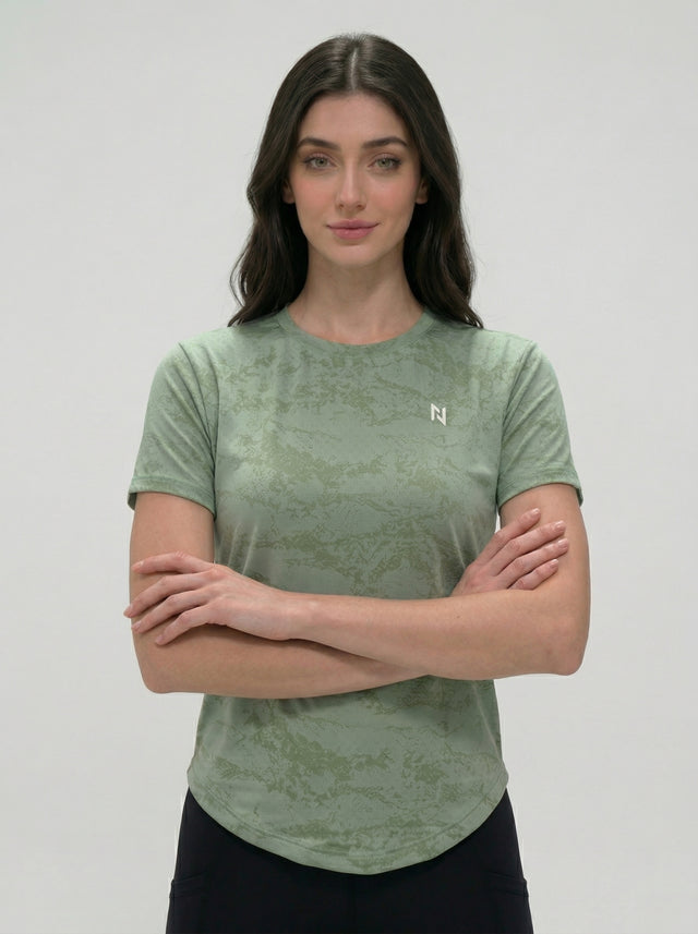 CLOUD WASH CAMO Mint Green