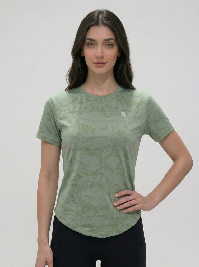 CLOUD WASH CAMO Mint Green