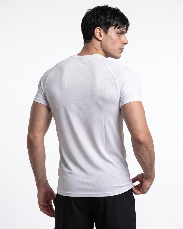 Muscle Fit Air Tee White