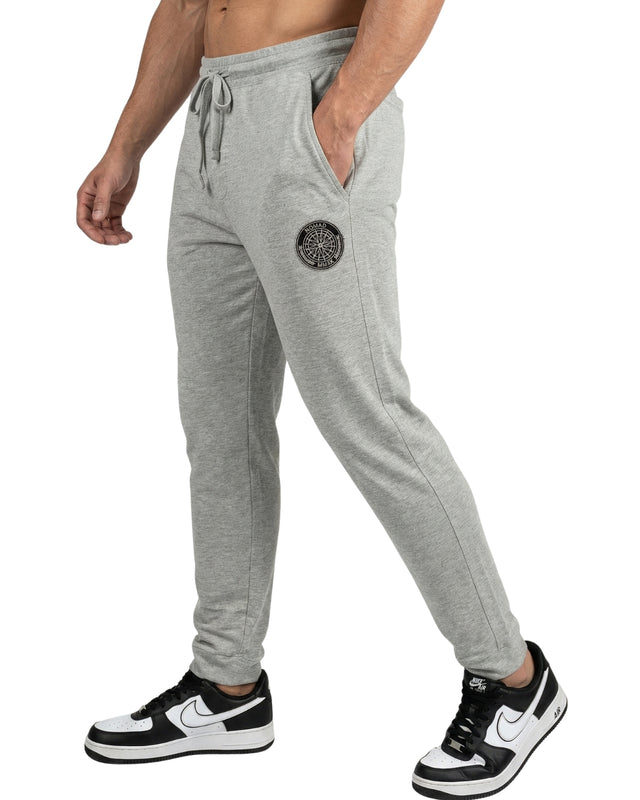 ESSENTIAL LOUNGE TROUSER HEATHER GREY