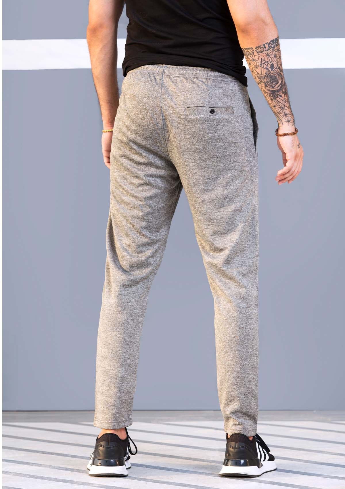 JAQUARD TROUSERS - CHARCOAL - Nomad Apparel