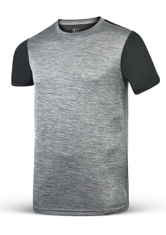 TRAINING TOP - GREY AND BLACK - Nomad Apparel