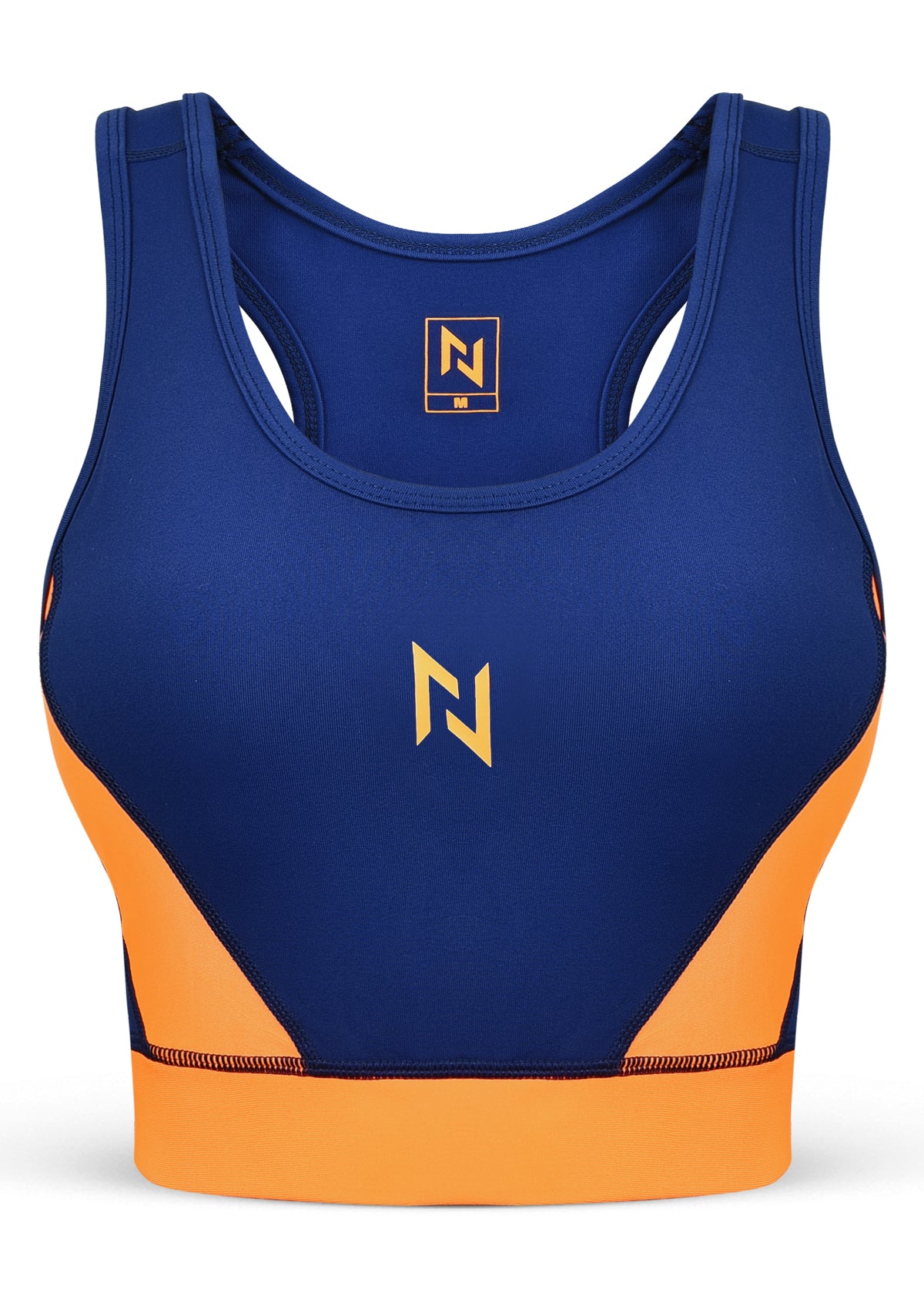 NAVY HIGH SUPPORT SPORTS BRA - Nomad Apparel