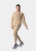 BEIGE WATER REPELLENT SWEATSHIRT - Nomad Apparel